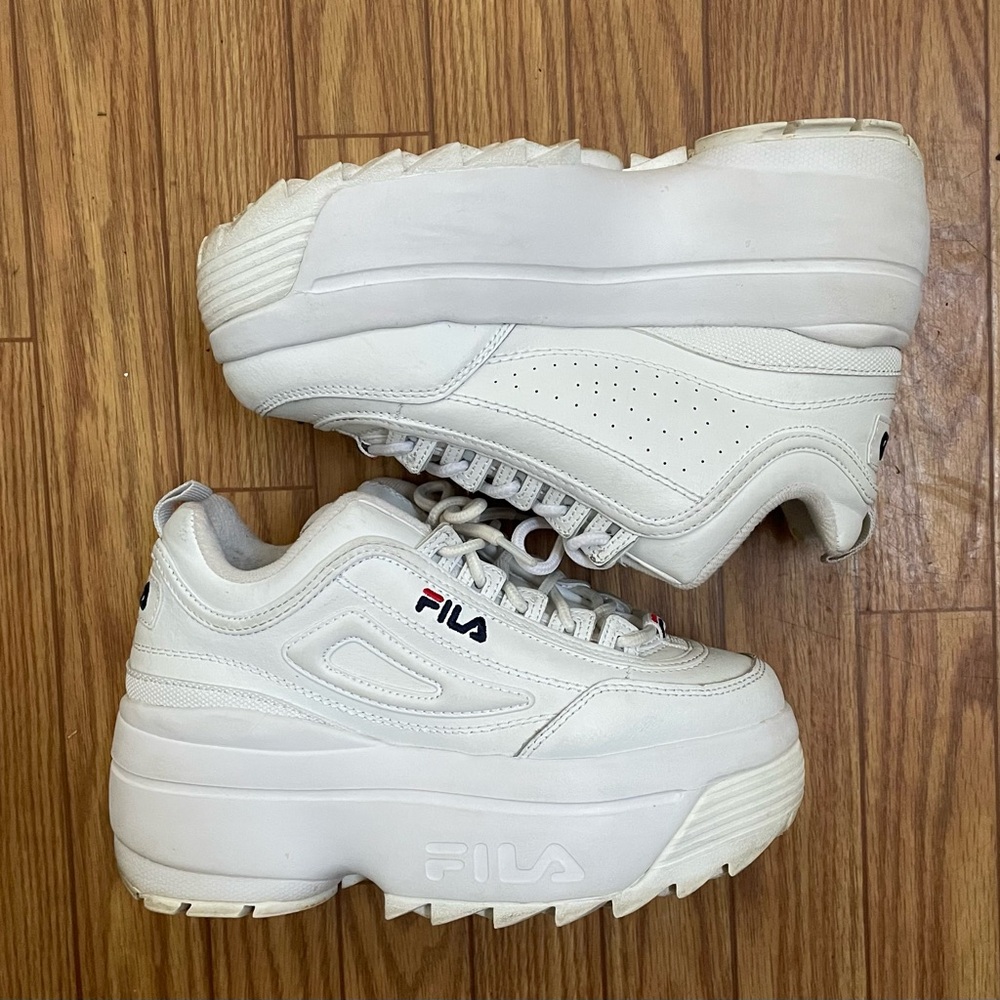 FILA Disruptor 2 Wedge White Size 6.5 W